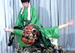 写真：釜谷獅子舞（釜谷）