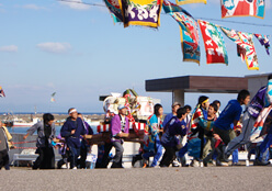 写真:島開き