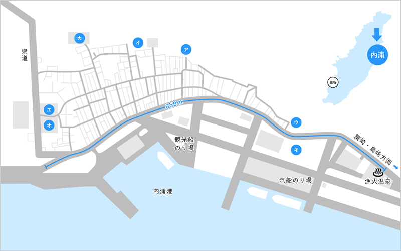 図:内浦地区