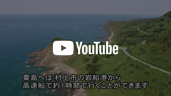 画像：新潟県政ナビ「粟島へ出かけよう！」　サムネイル画像